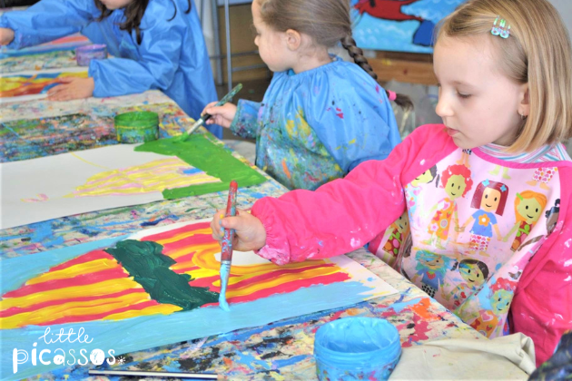 Little Picassos: October School Holiday Art Classes & Art Camp ...