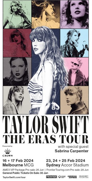 Taylor Swift | The Eras Tour | Syd & Melb | Feb 2024 - Play & Go ...