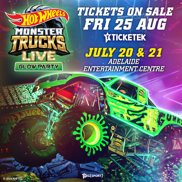 Hot Wheels Monster Trucks Live™ Glow Party™ Adelaide 20 & 21 Jul