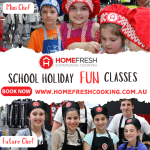 HomeFresh School Holiday fun Classes