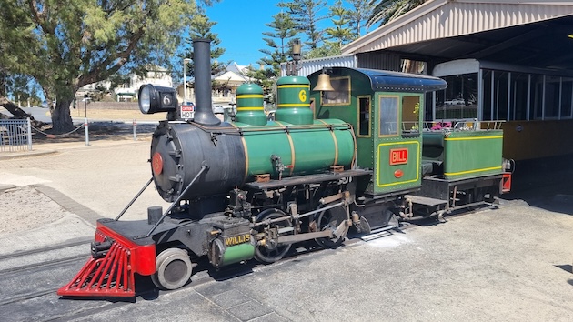 Semaphore Steam Train