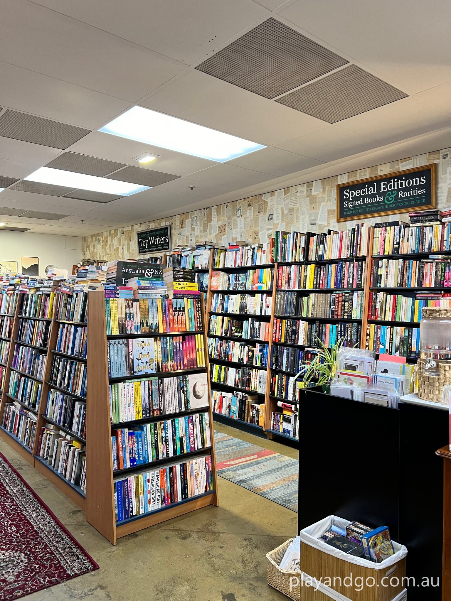 Page & Turner Book Shop Adelaide Review Play & Go AdelaidePlay