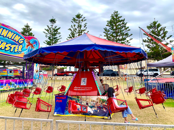 Semaphore Summer Carnival flying chairs