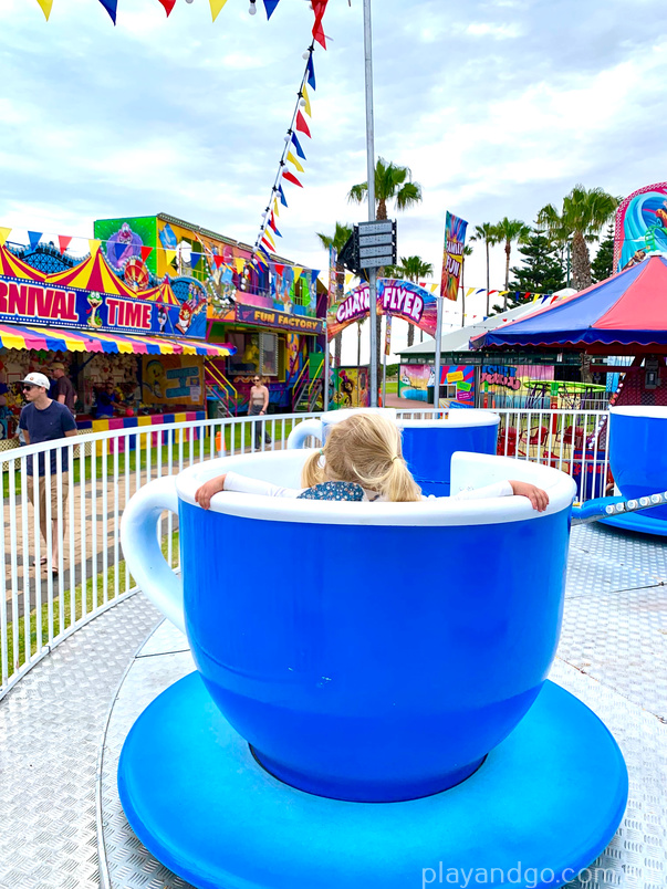 Semaphore Summer Carnival tea cups