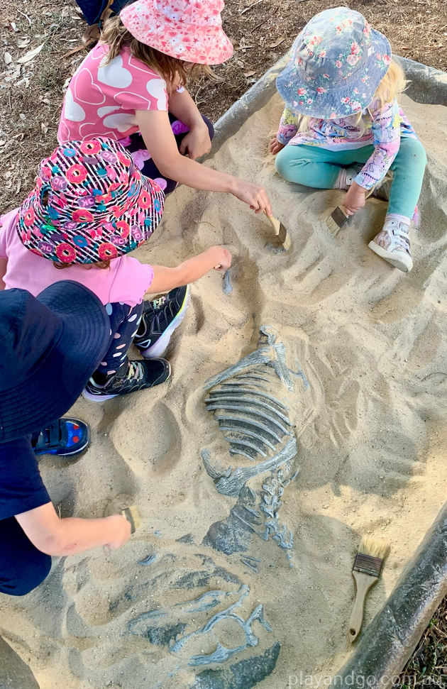 DinoFest fossil dig