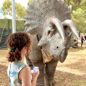 Dinofest triceratops