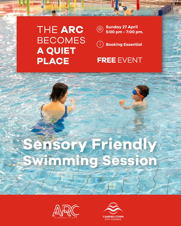 sensory friendly swimming