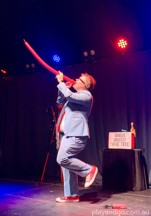 Adelaide Fringe, Josh Staley, Wacky Wizardry Goes Wrong