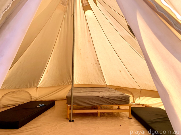 Woodhouse Adventure Park, glamping, bell tent
