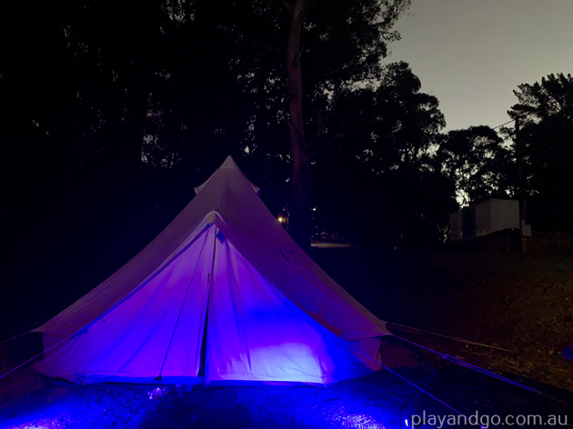 Woodhouse Adventure Park, glamping, bell tent