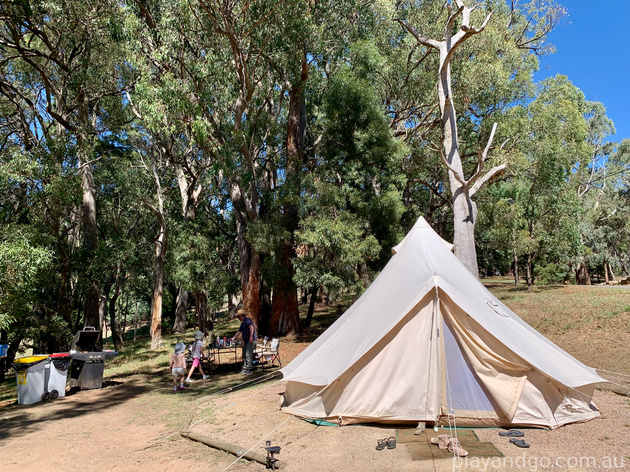 Woodhouse Adventure Park, glamping, bell tents