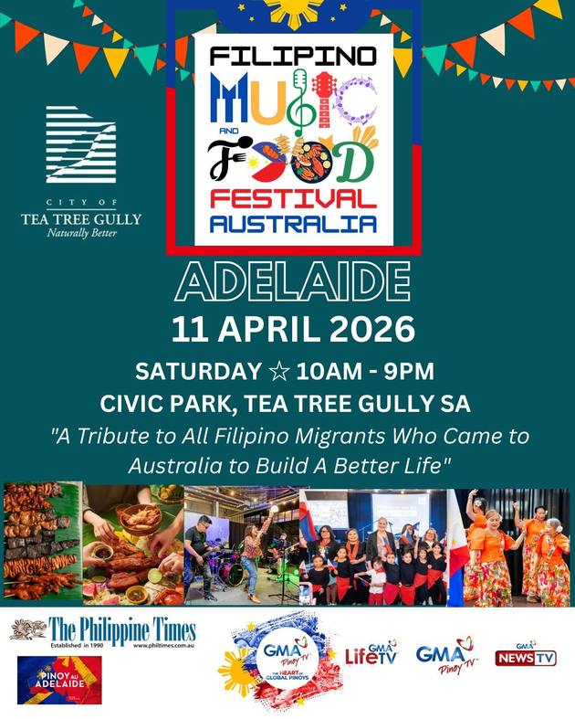 filipino music and food festival adelaide