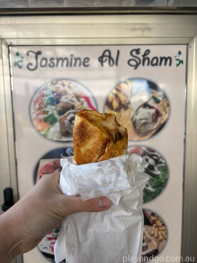 the souk Syrian food