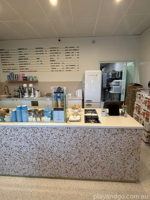 glatisse front counter