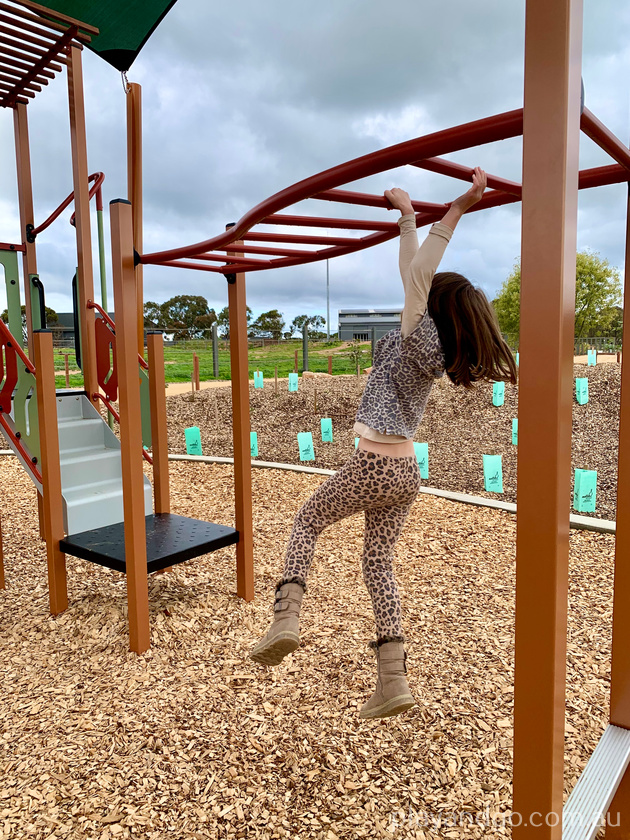 Monarto Zoo, elephants, playground