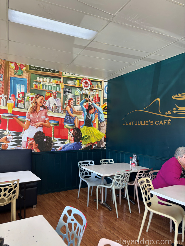 just julies cafe Clare inside 