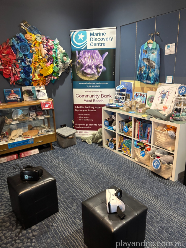 marine discovery centre layout