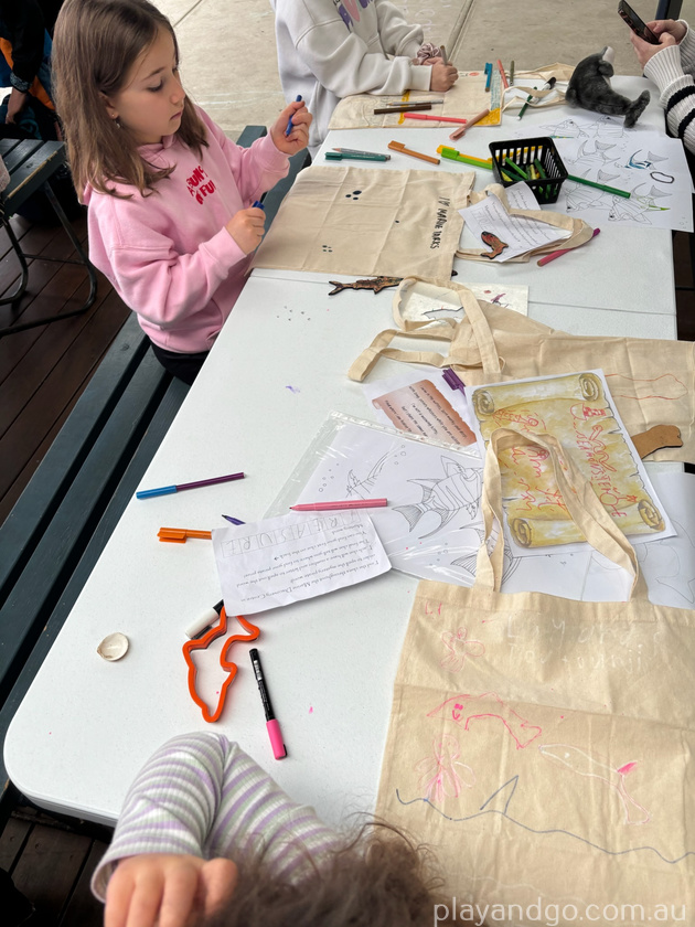 bag making marine discovery centre
