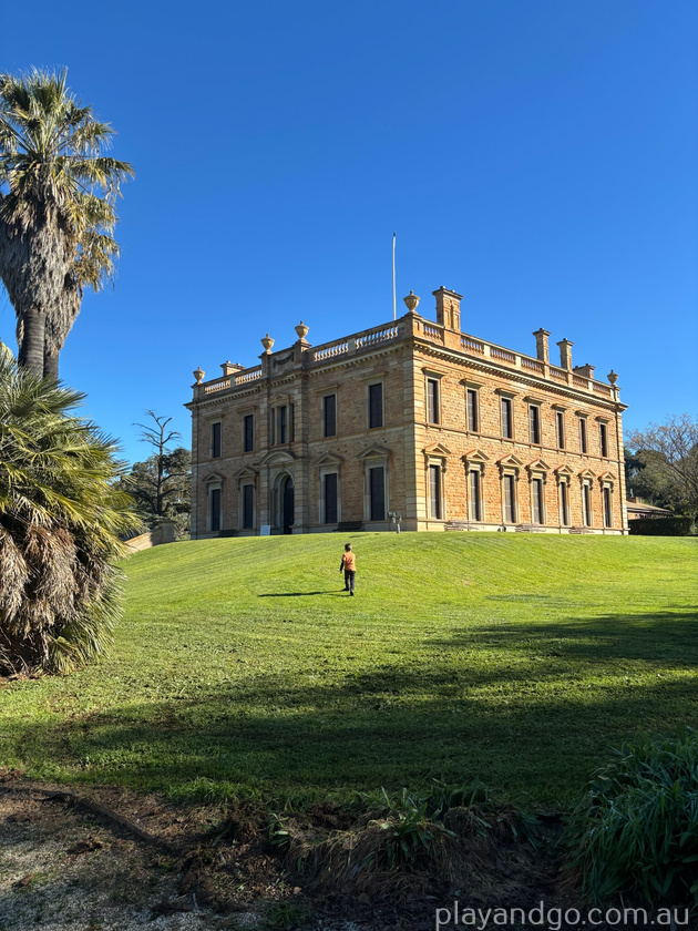 martindale hall outside building
