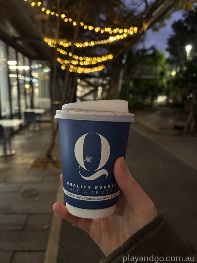 Adelaide zoo hot chocolate
