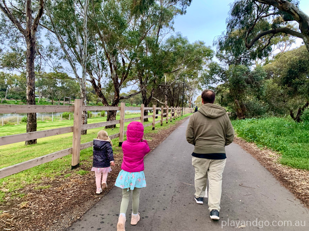 Breakout Creek, Henley Beach South, West Beach, River Torrens, horses