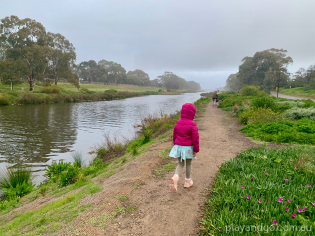 Breakout Creek, West Beach, Henley Beach South, horses, River Torrens