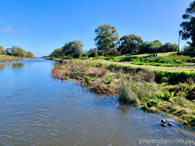 Breakout Creek, West Beach, Henley Beach South, horses, River Torrens
