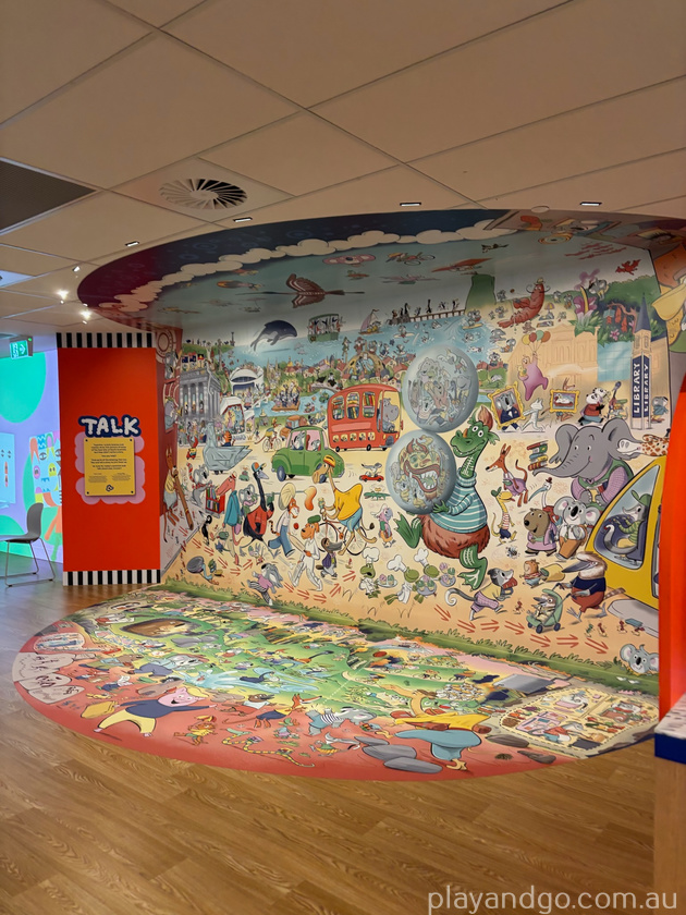 little library mural