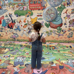 little library mural