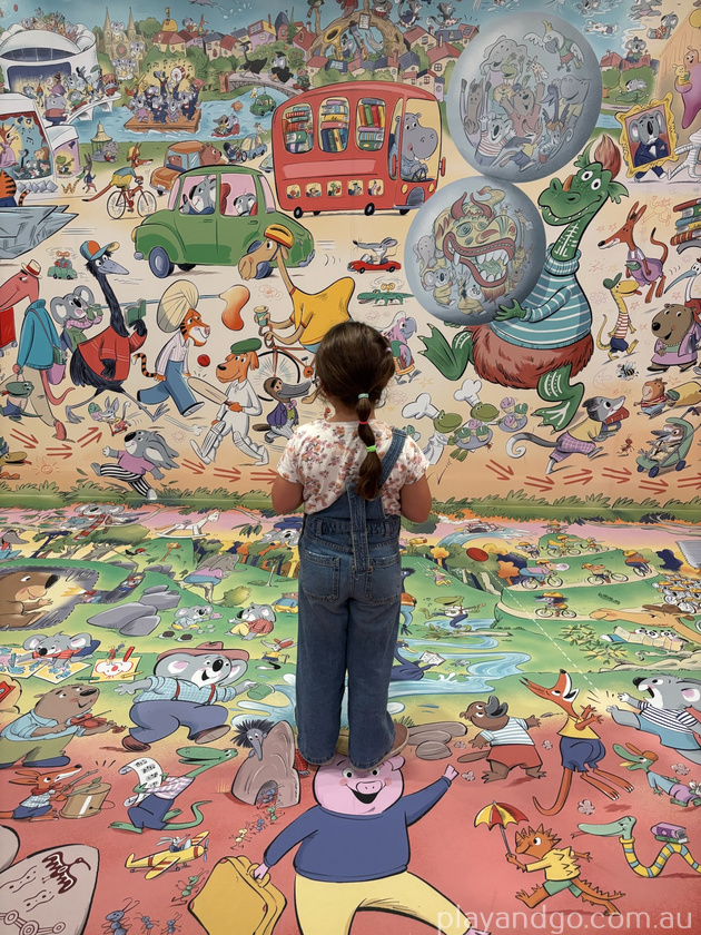 little library mural