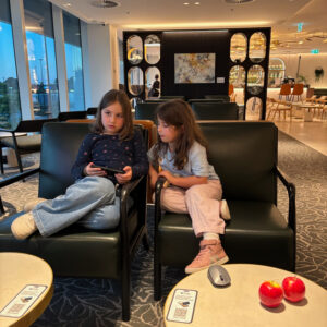 plaza premium coffee with kids