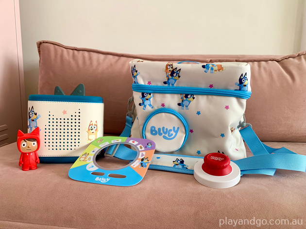 Toniebox 2, Tonie player, Tonieplay, Tonie Bluey, Tonie review