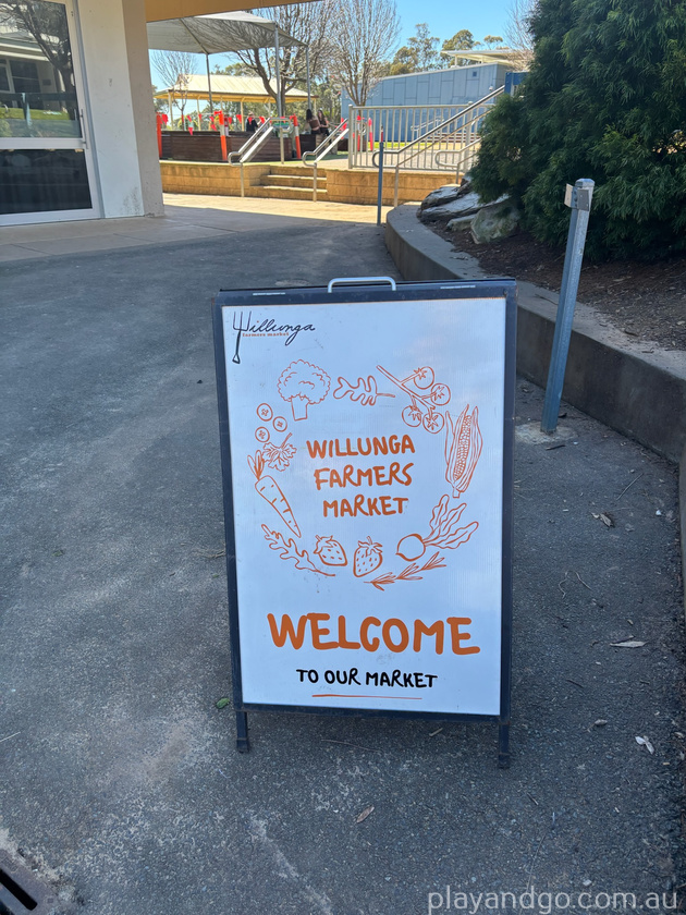 willunga farmers market sign
