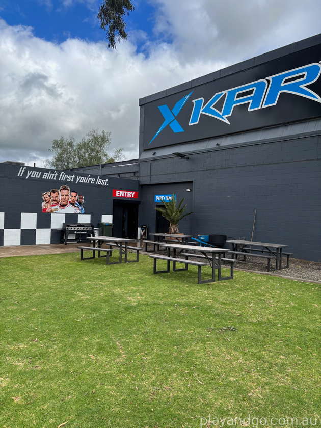 x kart seating area