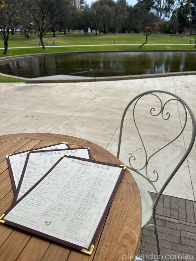 puddle duck table