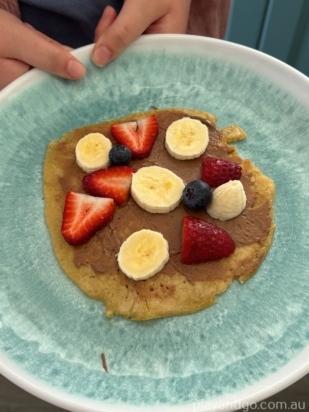 shell water pancakes