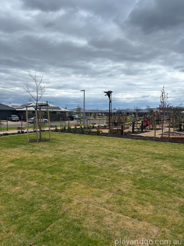 villa wood green space