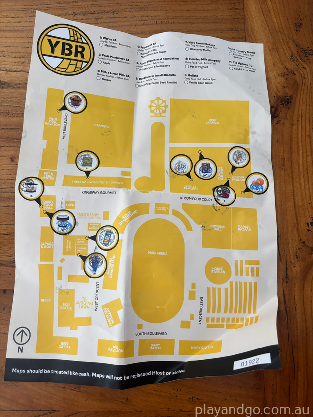 yellow brick road map