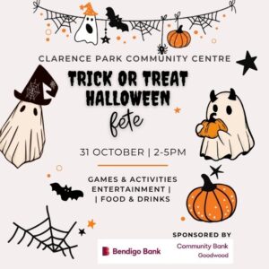 Clarence Park Community Centre Free Halloween