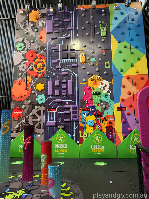 climbing section flip out
