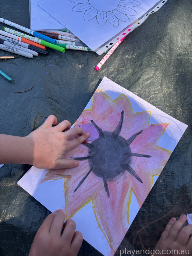 nature festival craft homeschool