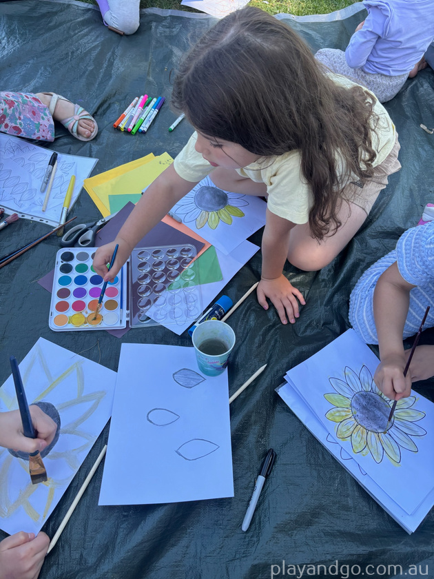 craft time seeds of sunshine