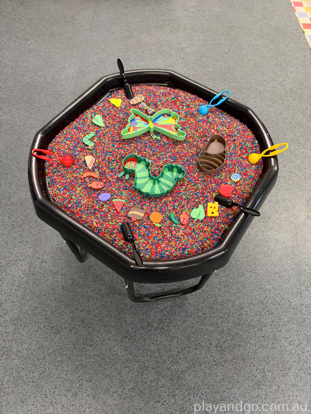 hungry caterpillar tray