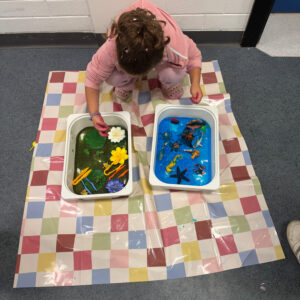 wild and curious sensory play