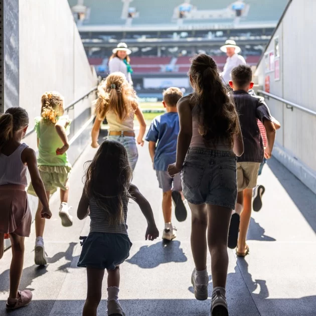 Get the whole family together for the ultimate fun-filled Adelaide Oval kids adventure during the April school holidays!

Be guided around the famous stadium listening to tall tales from the past, and fun-facts from the present. Stop for interactive activities designed to get the kids thinking and walking in the footsteps of famous sporting heroes.

Experience all things cricket and football behind the scenes - the trail will have both kids and parents learning and laughing all the way round the iconic ground. 

Child prices available for children 5-15 years with under 5 free of charge.  Book your spot today via our link in bio.

#adelaideovalkidstrail #adelaideovaltours #ad #schoolholidays #playandgoadelaide